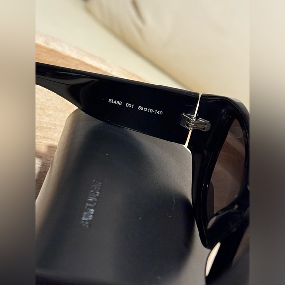 NEW, SAINT LAURENT SL 498 001 SUNGLASSES, AUTHENTIC - Picture 7 of 16
